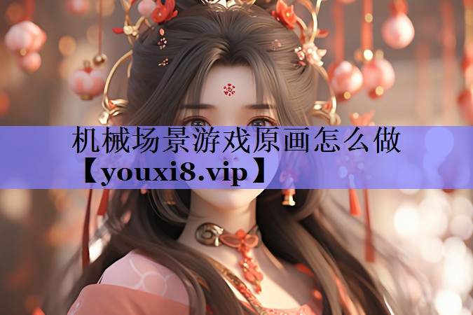 机械场景游戏原画怎么做